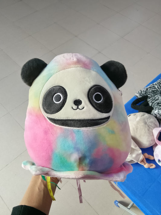 Squishmallows plush toy featuring Stanley the Panda dressed in a jellyfish costume.