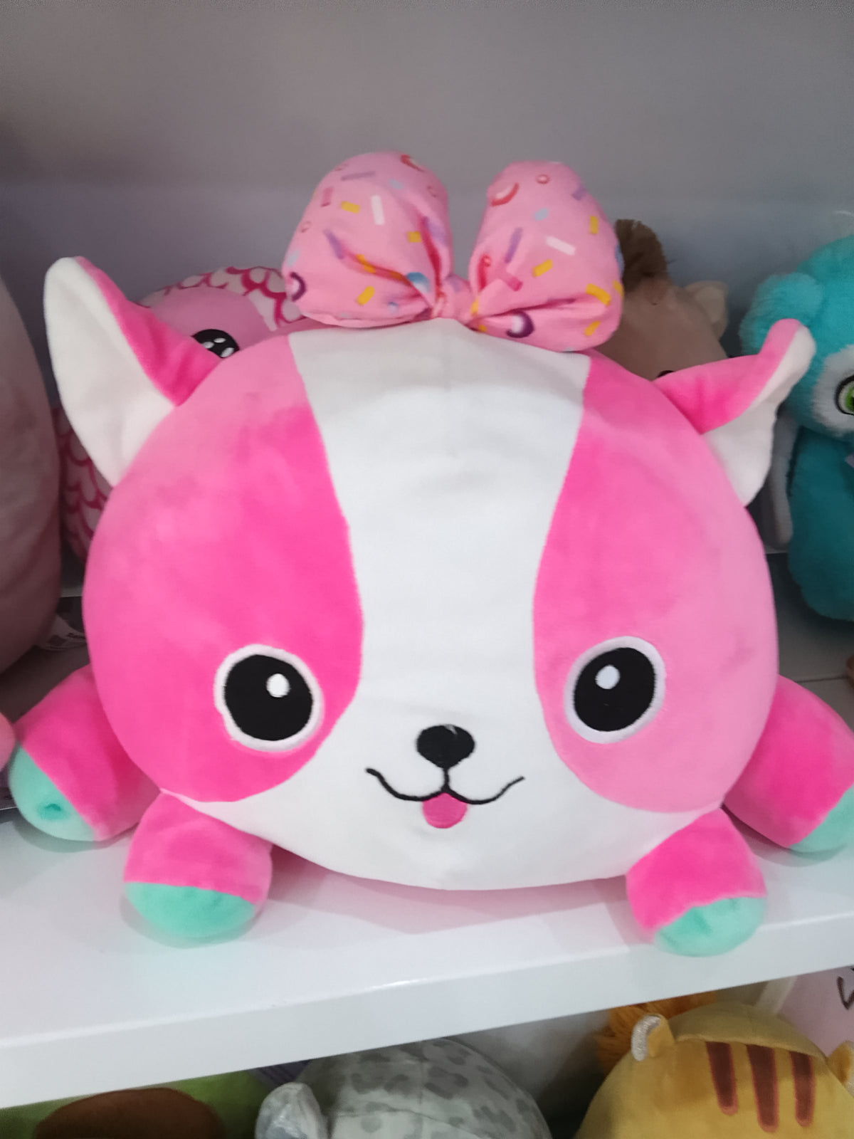 WowWee Kissimals White and Pink Interactive Plush toy