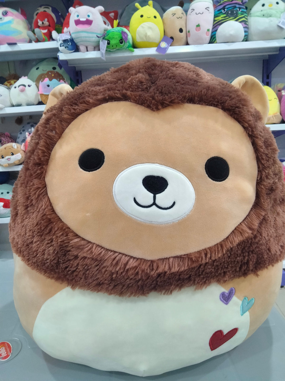 Squishmallow plush toy, Francis The Lion.