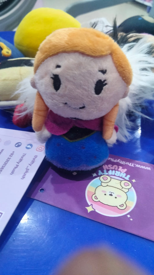 Hallmark Disney Frozen Anna Itty Bittys 4" plush toy.