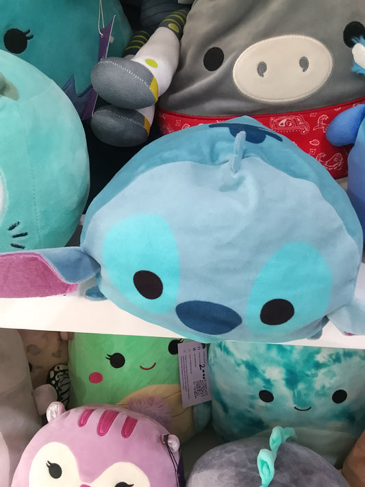 Disney Squishmallows plush toys featuring Stitch.