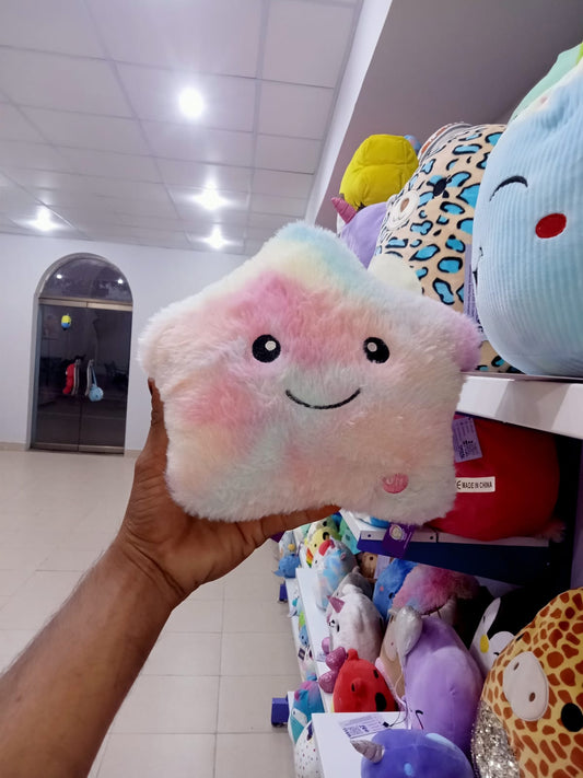 Luminous LED Star Plush Pillow.