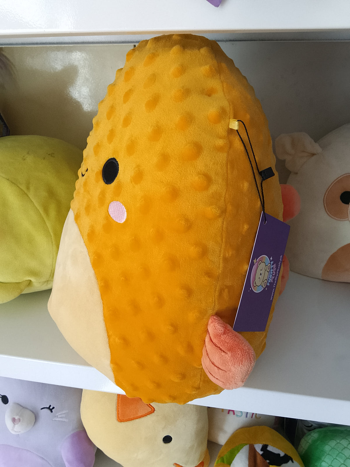 Squishmallows Safa the Pufferfish, soft, marshmallow Plush toy.