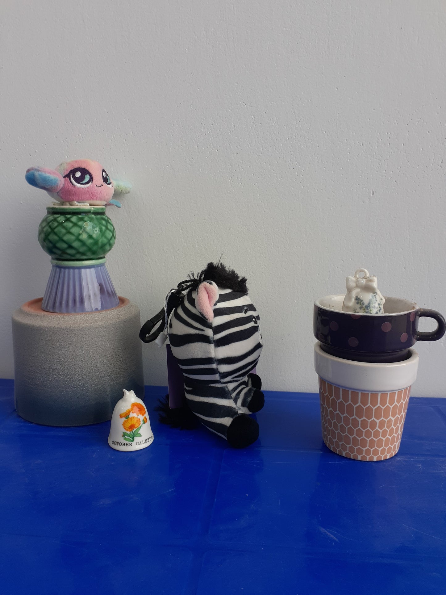 Squishi'mi Set of 6 Clip-On Keyring Scented Soft Toy Wild Animals 