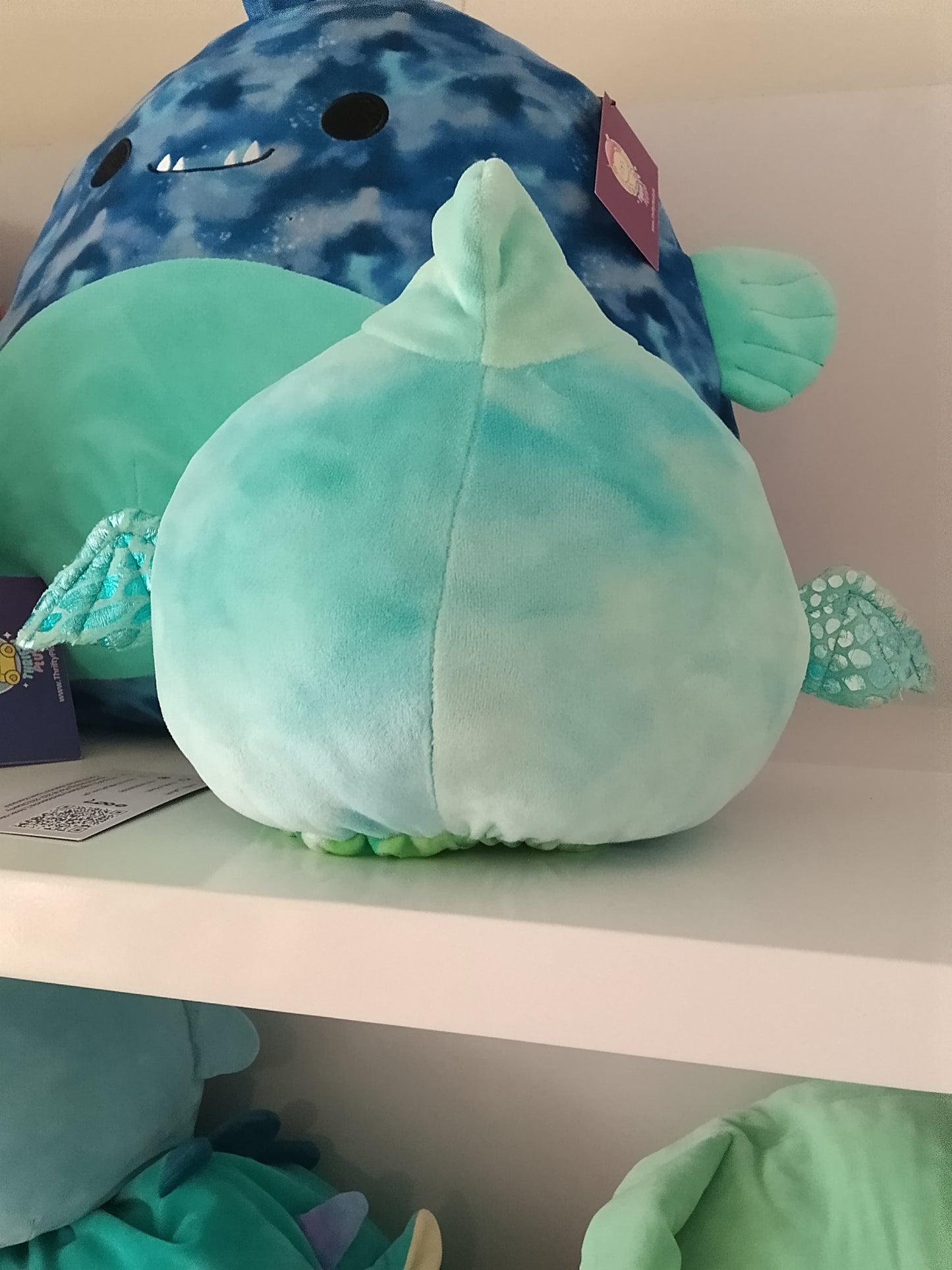 Squishmallows Shantira the Pterodactyl plush toy.