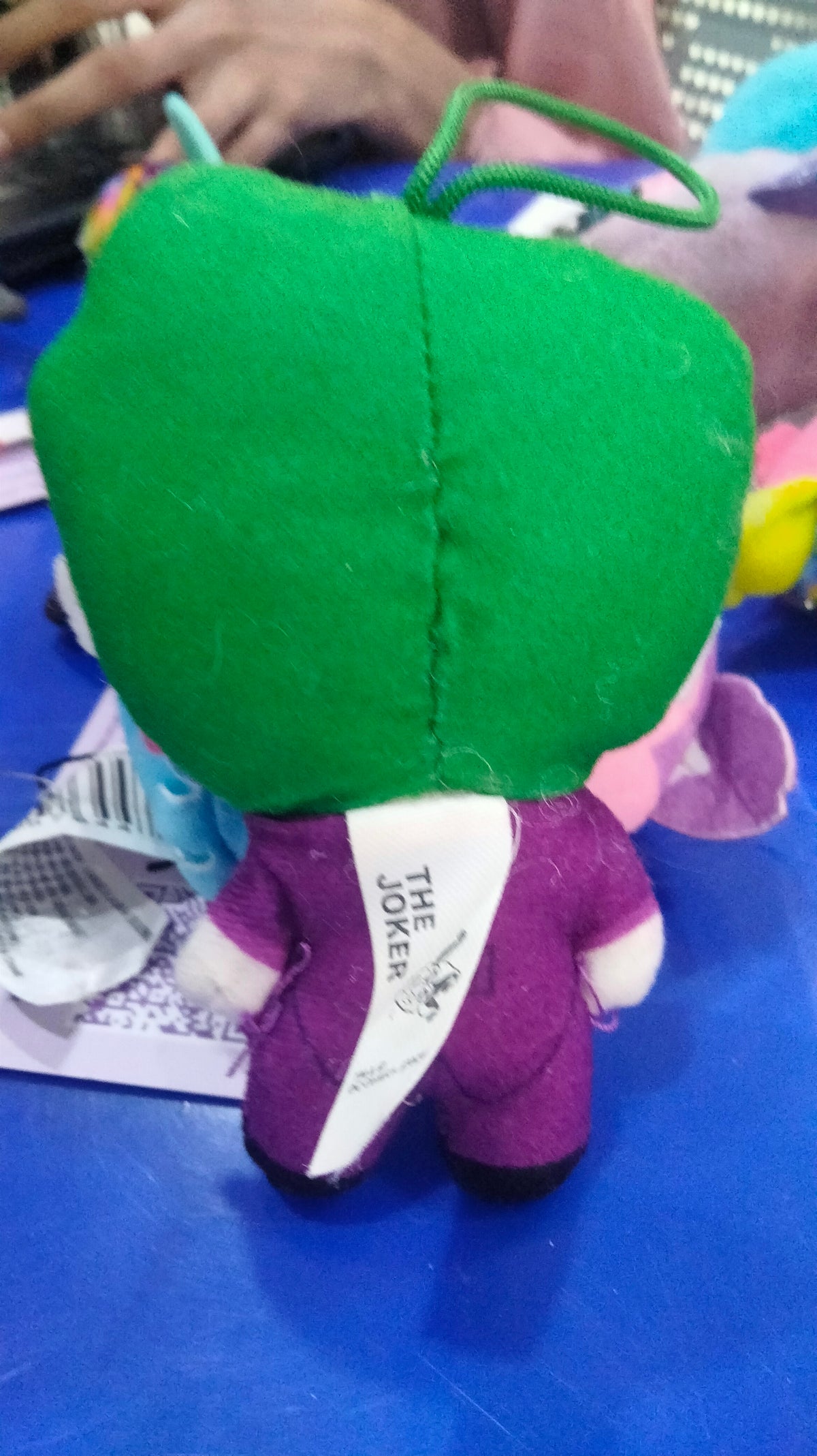 DC Justice League plush toy featuring The Joker.