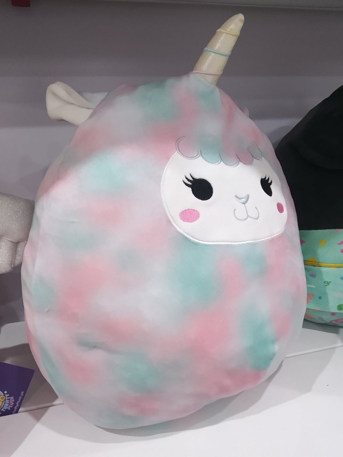 Squishmallows Winona the Rainbow Llama Pegacorn plush toy