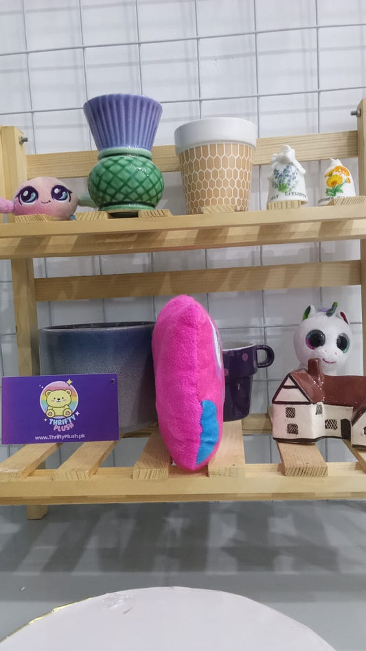 Pink, Owl-Shaped Plushie