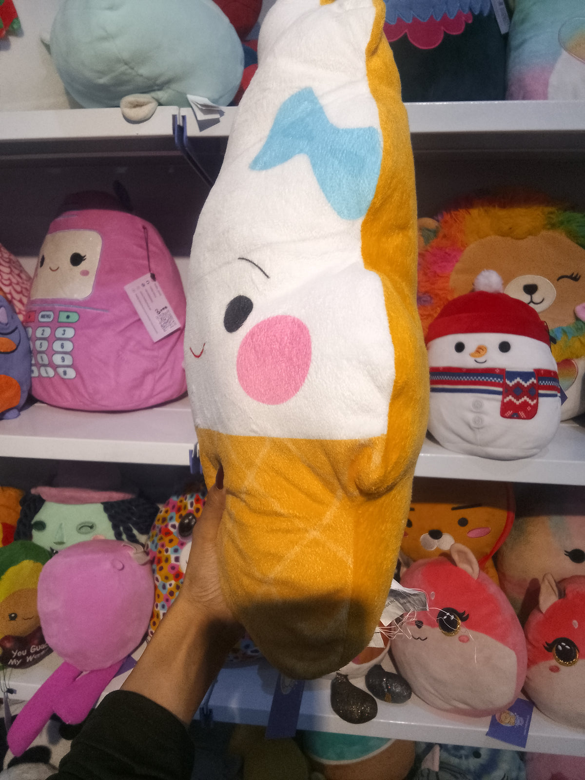 Yum Yum Smoochy Pals Soft Serve Ice Cream Cone Plush