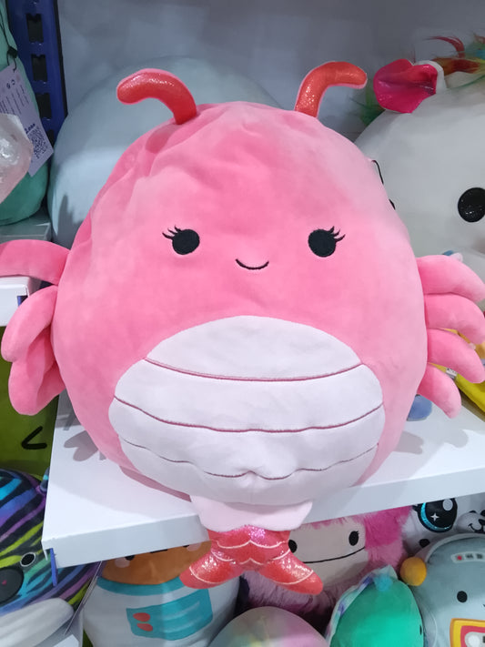 Simone the Shrimp Squishmallow soft plush toy.