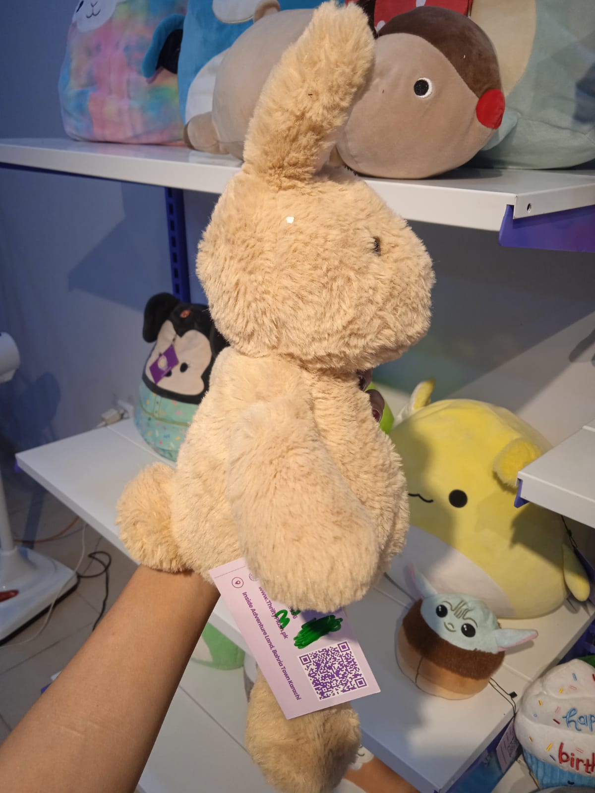Tesco Bobbie the  Bobbie the Bunny plush toy