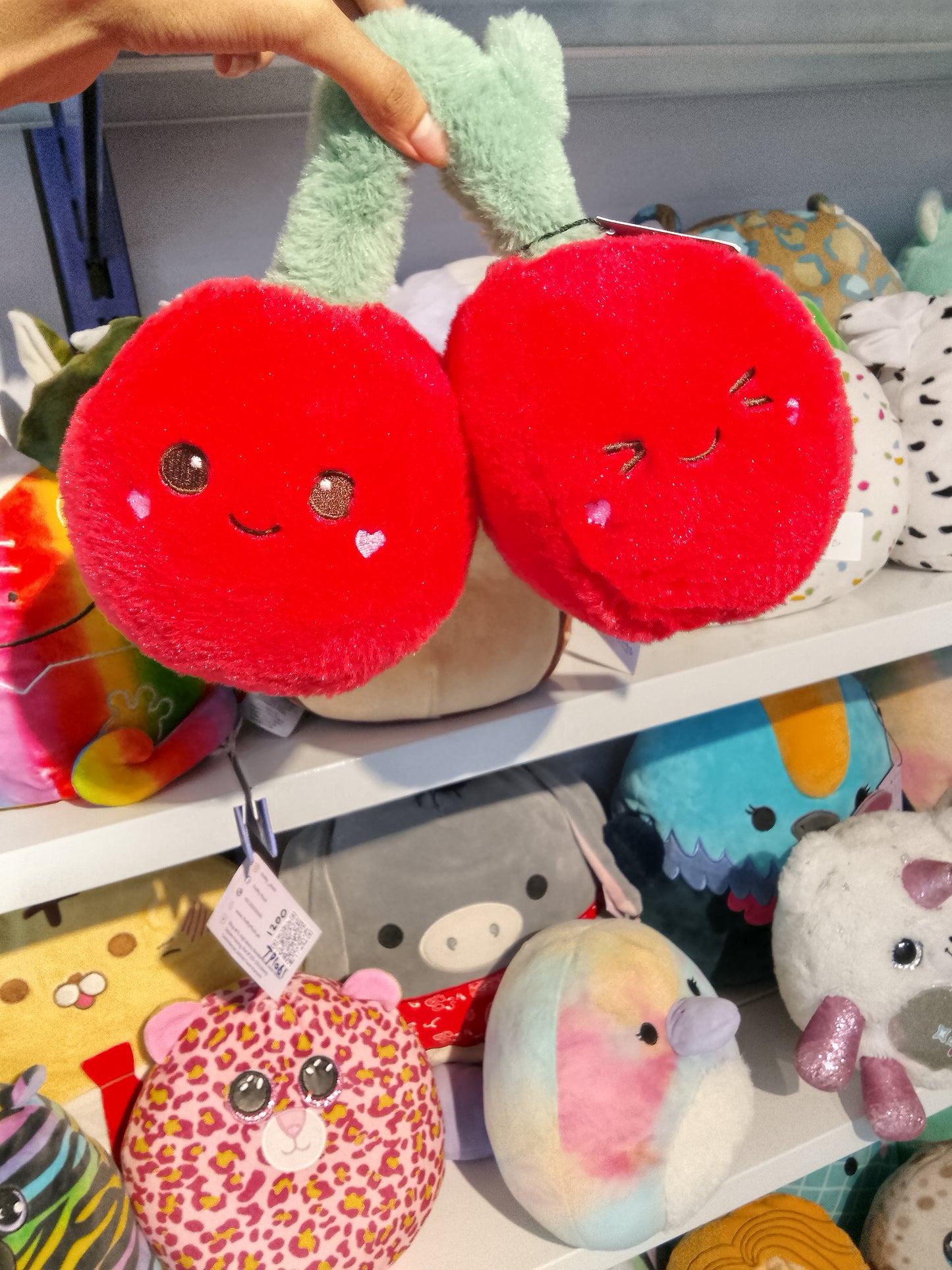 Squishable Cherry Plush Toy.