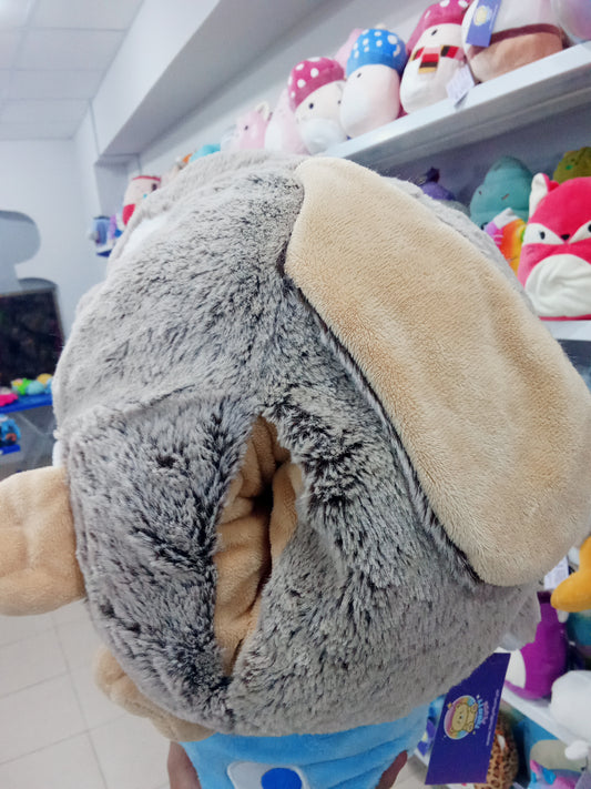 Cozy Noxxiez rabbit plush cushion hand warmer.