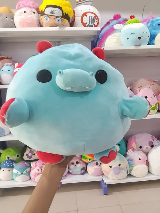 Hugh the Hippo.plush toy.