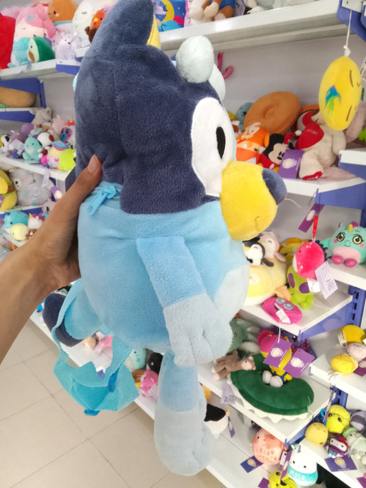 Bluey plush backpack.