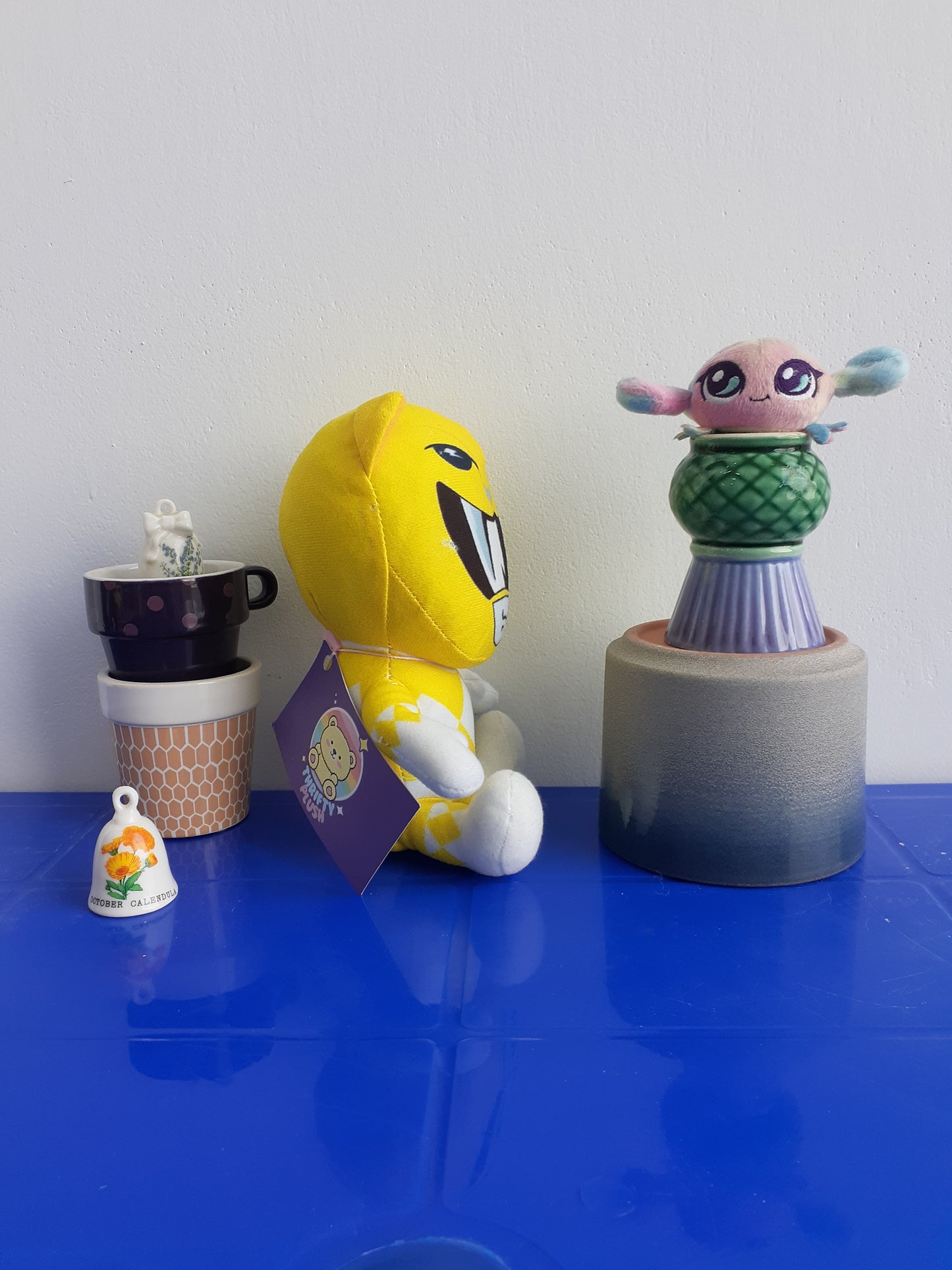 Plushie Mighty Morphin Yellow Power Ranger,