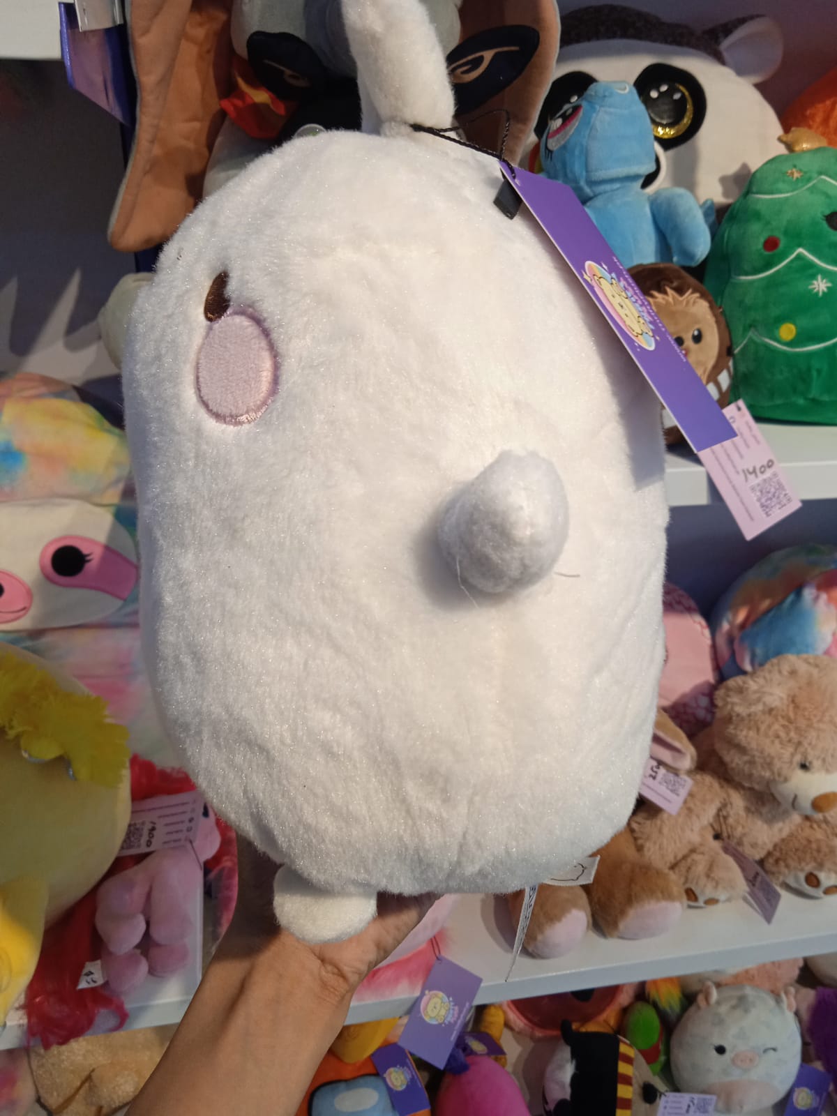 Molang the Bunny Plush Toy.