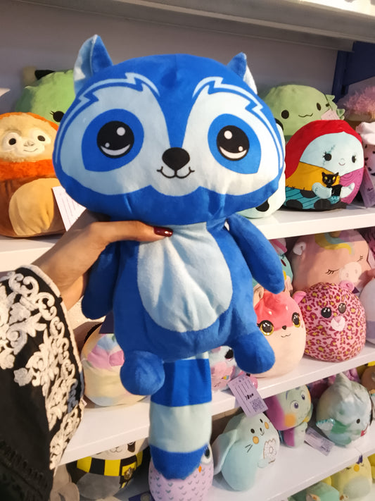 Plush Pals Blue Raccoon Plush Toy