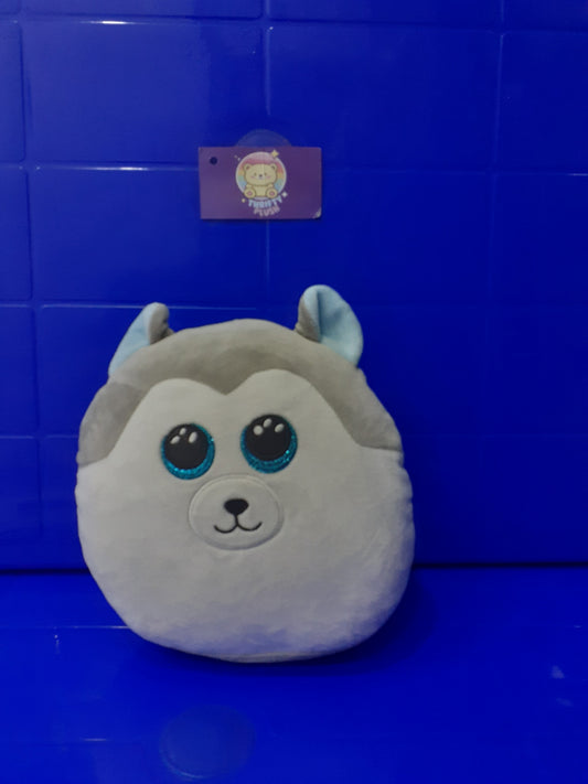 Ty Squish-A-Boo named Slush The Husky, A Plushie