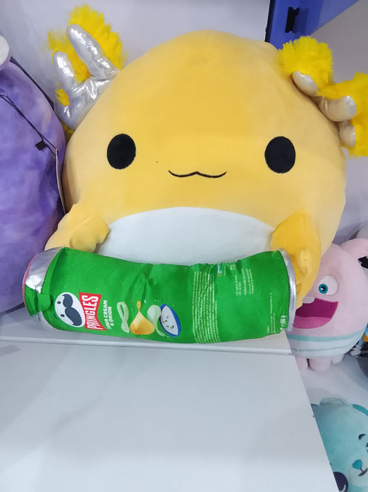 Leon the Axolotl with Pringles Plush Toy.