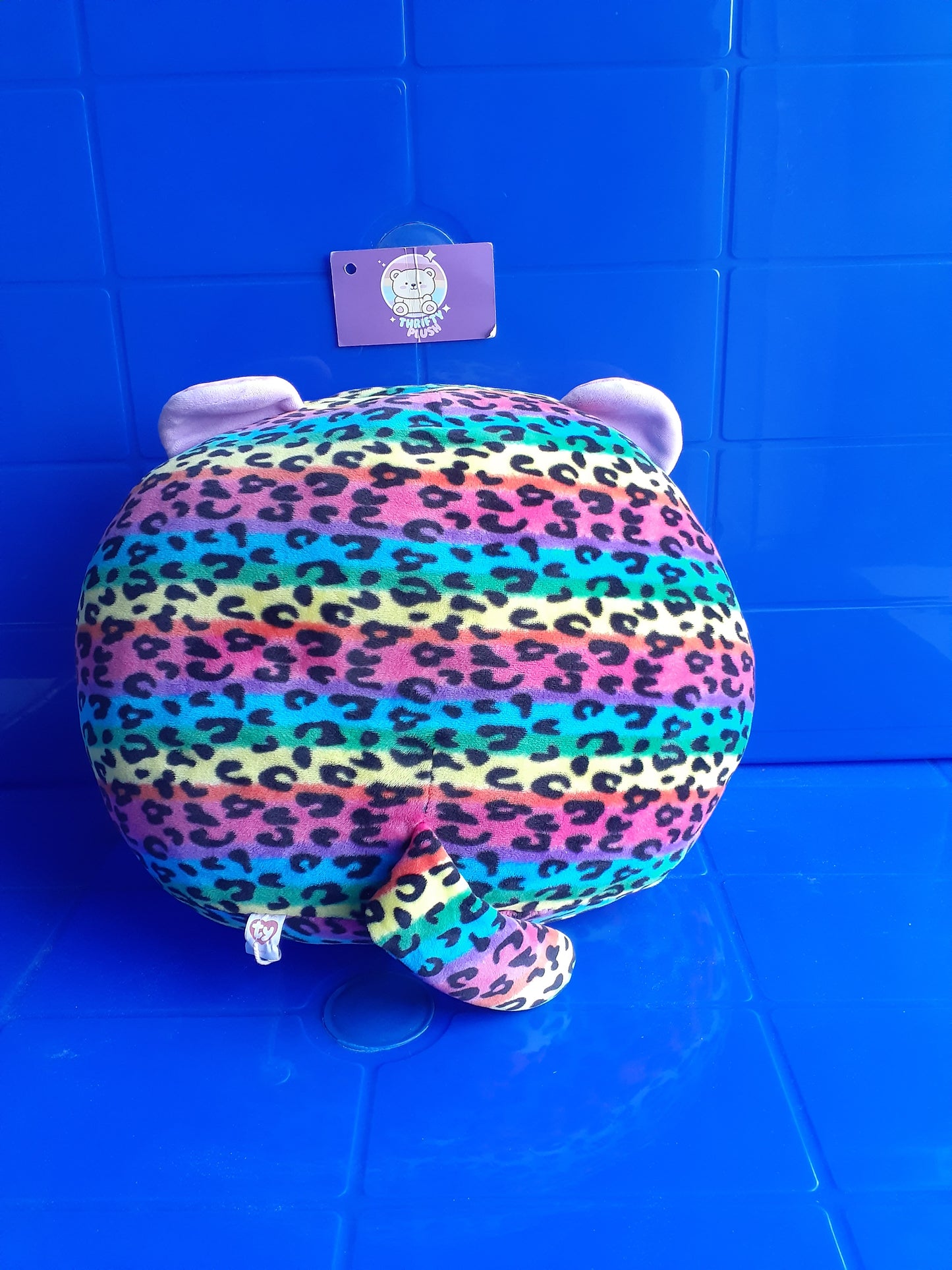 TY Dotty Leopard Squish-A-Boo" Plushie