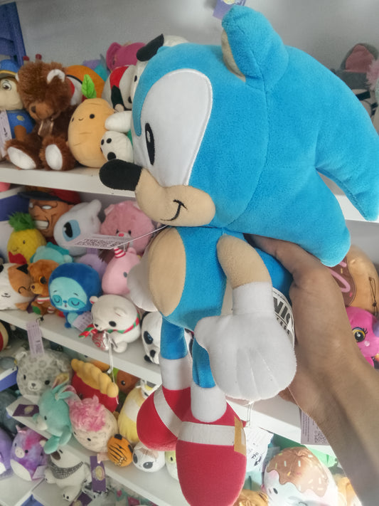Sonic the Hedgehog plush toy by Sega Prize International.