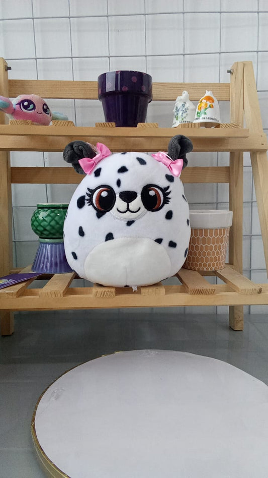 Dixie The Dalmatian, A Character From The Popular Squishmallows Plushie