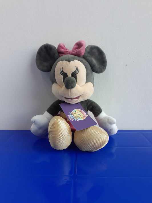Disney 11" Pink Minnie Mouse Beanbag Plush Stuffed Doll