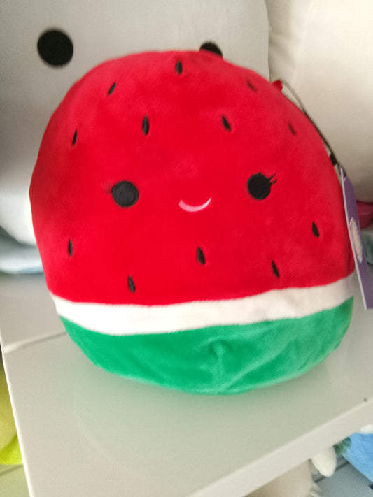 Kellytoy Squishmallows plush toy character Winsey the Watermelon.