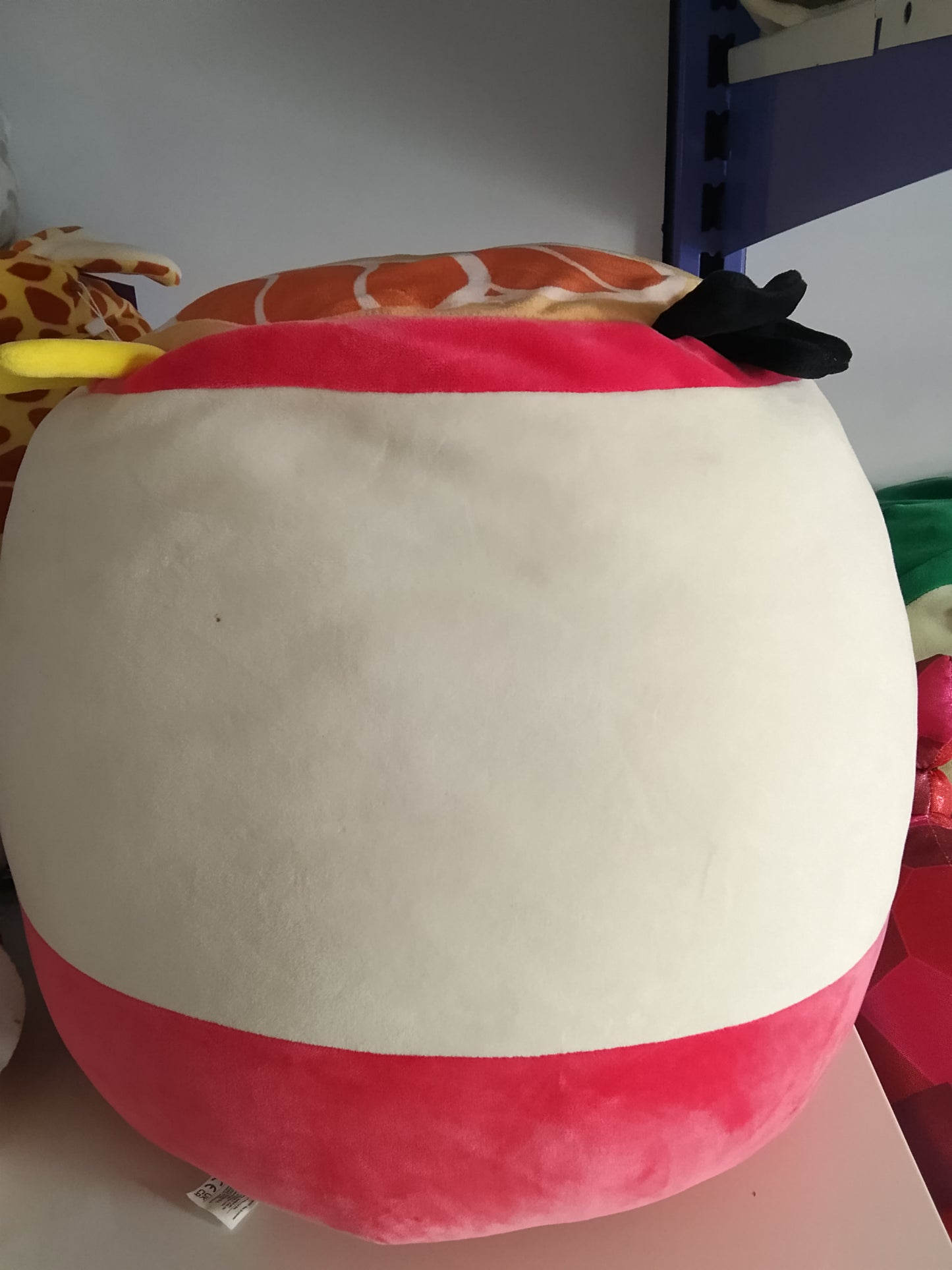 Squishmallows plush toy featuring the character Raisy the Ramen.