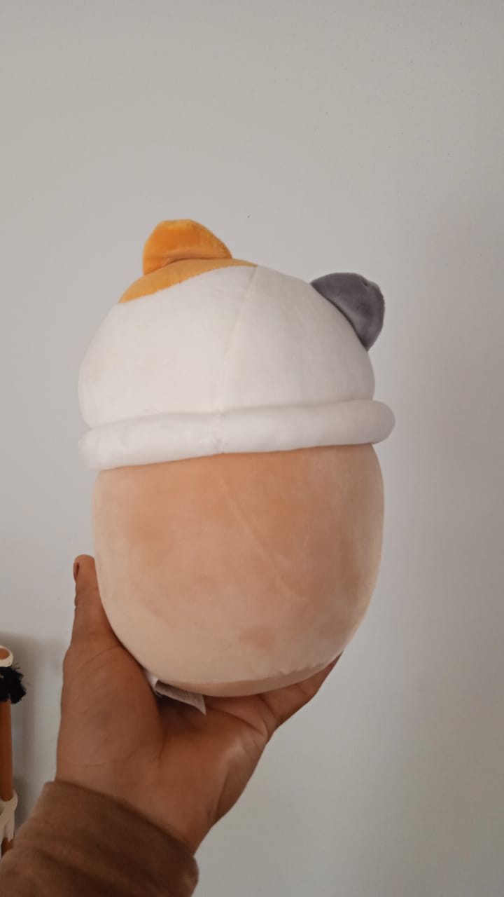 Takashoji Calico Boba Tea Cat Plush toy.
