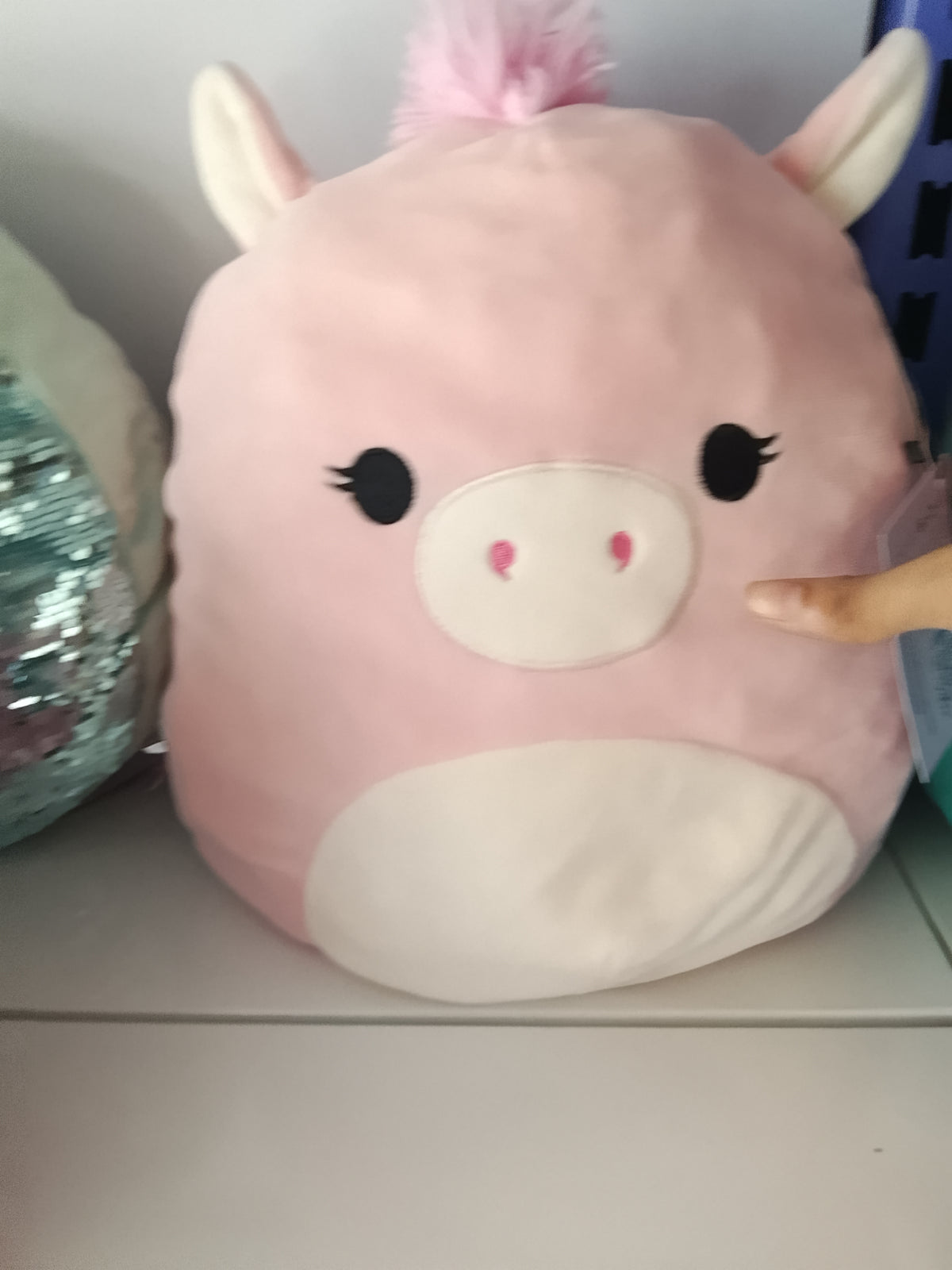 Squishmallows Pandora the Pegasus plush toy.