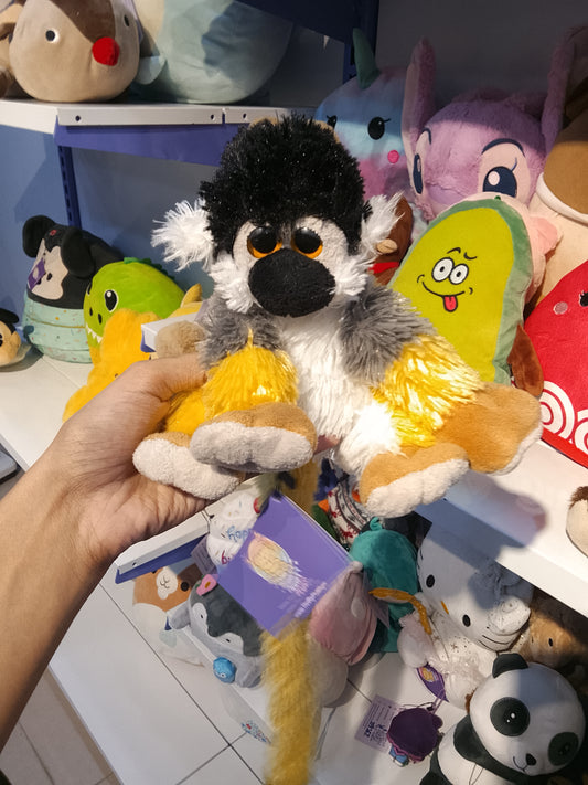 Nature Planet Long-Tail Squirrel Monkey Plush Toy