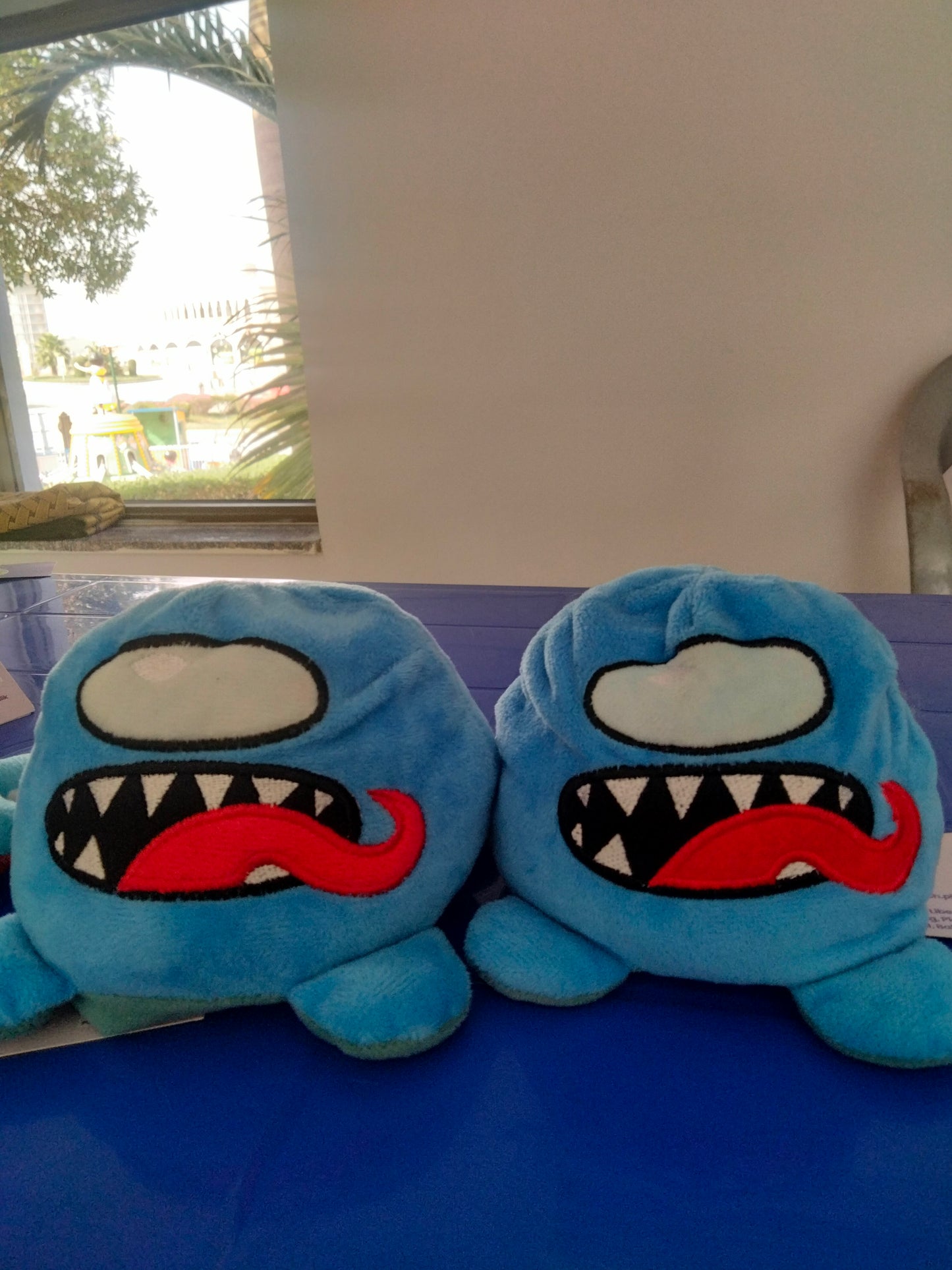 Reversible Amangus plush toy,