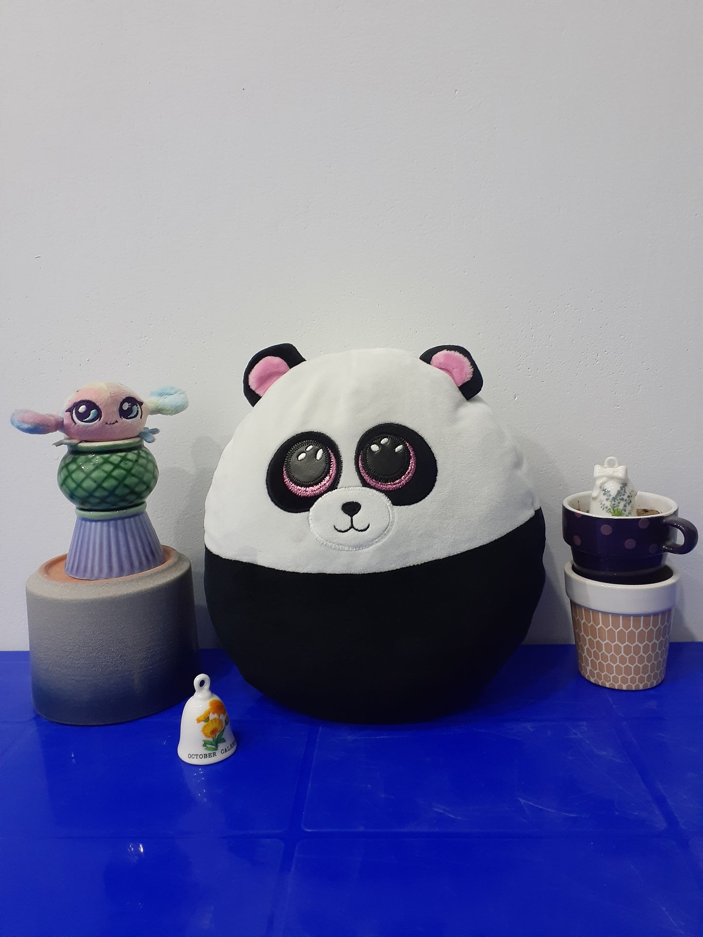 Ty Bamboo Panda Squish-A-Boos, A Plushie