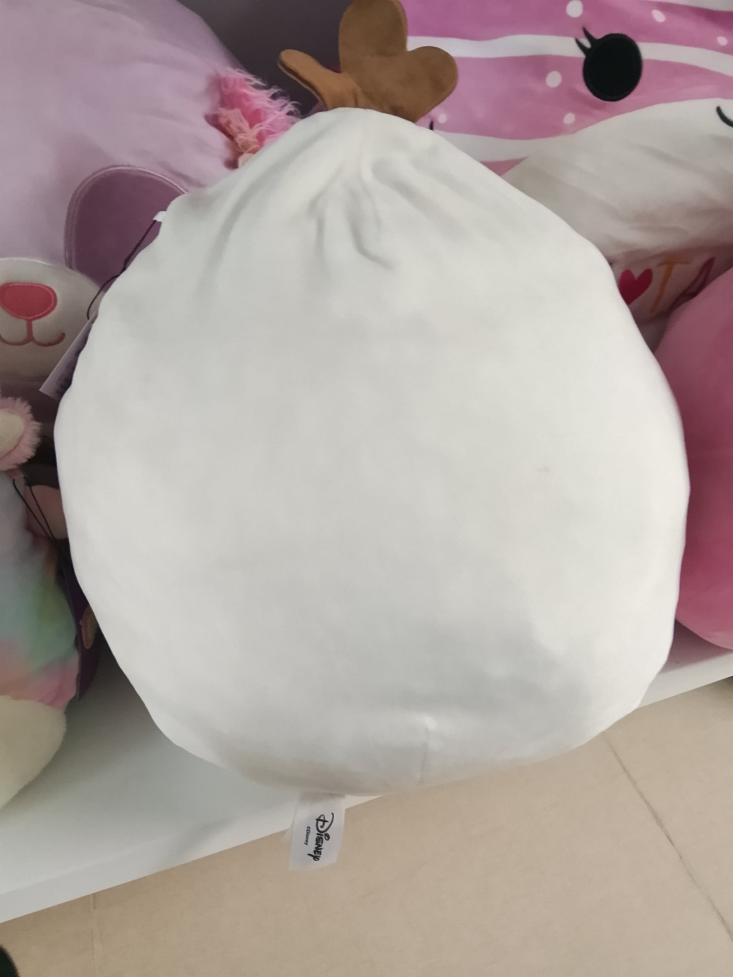 Disney Frozen Olaf Squishmallow plush toy.