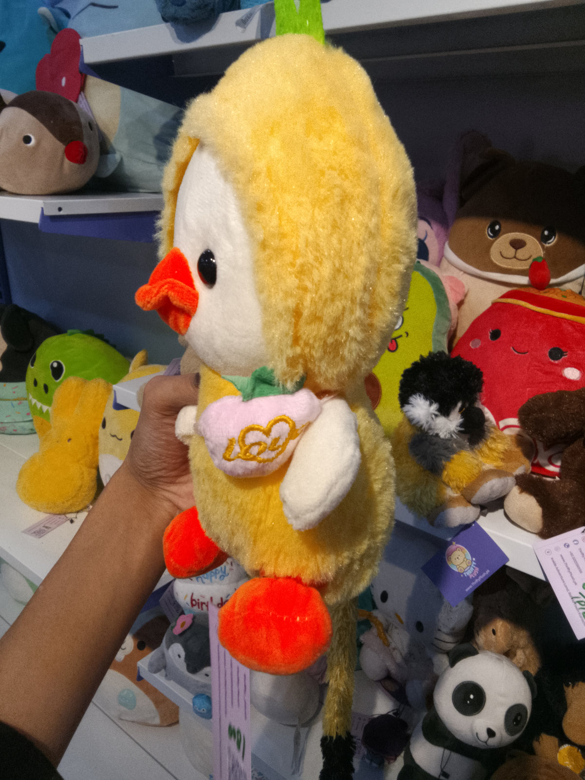 Fruit Costume Duck Plush Toy