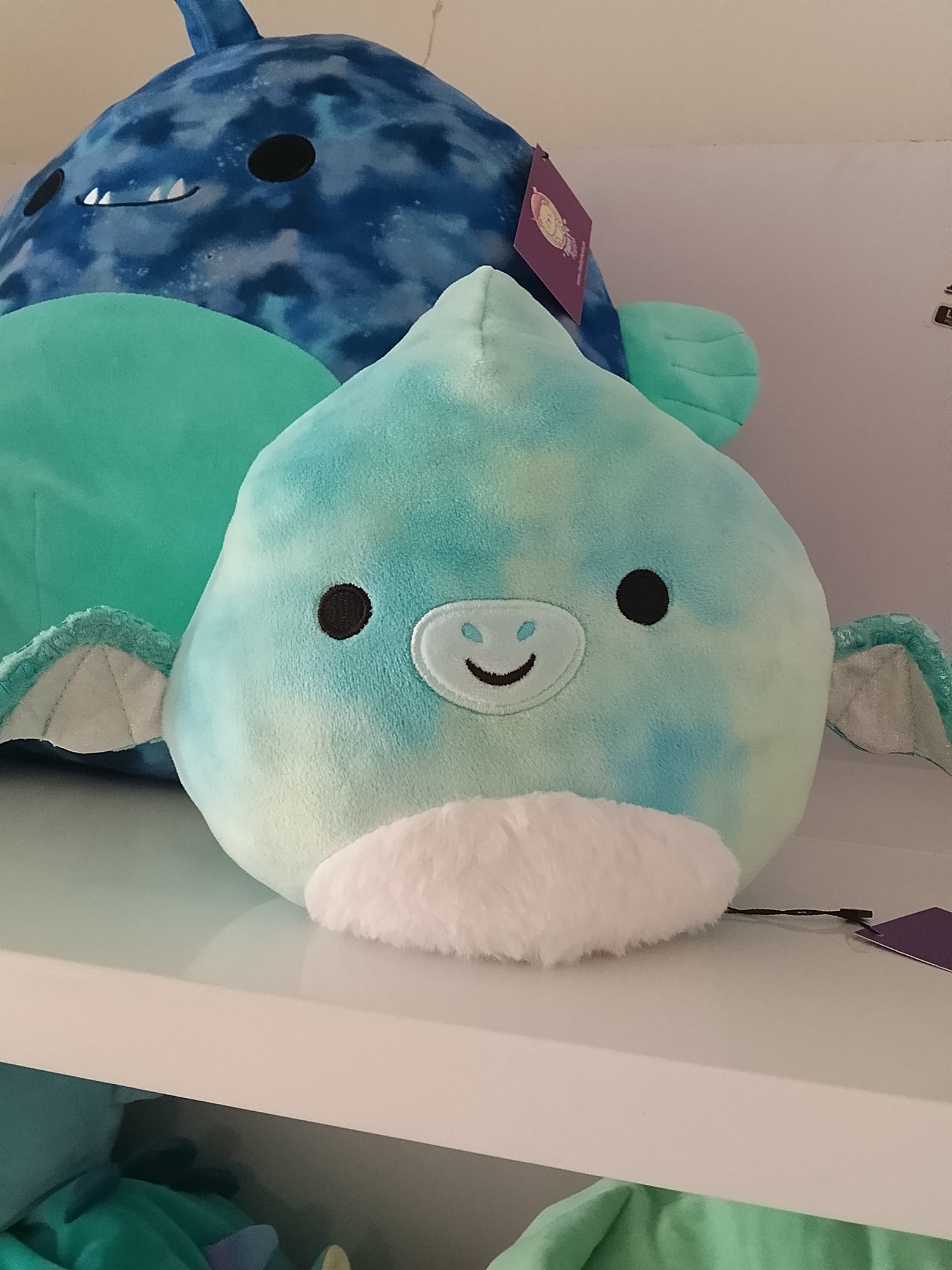 Squishmallows Shantira the Pterodactyl plush toy.