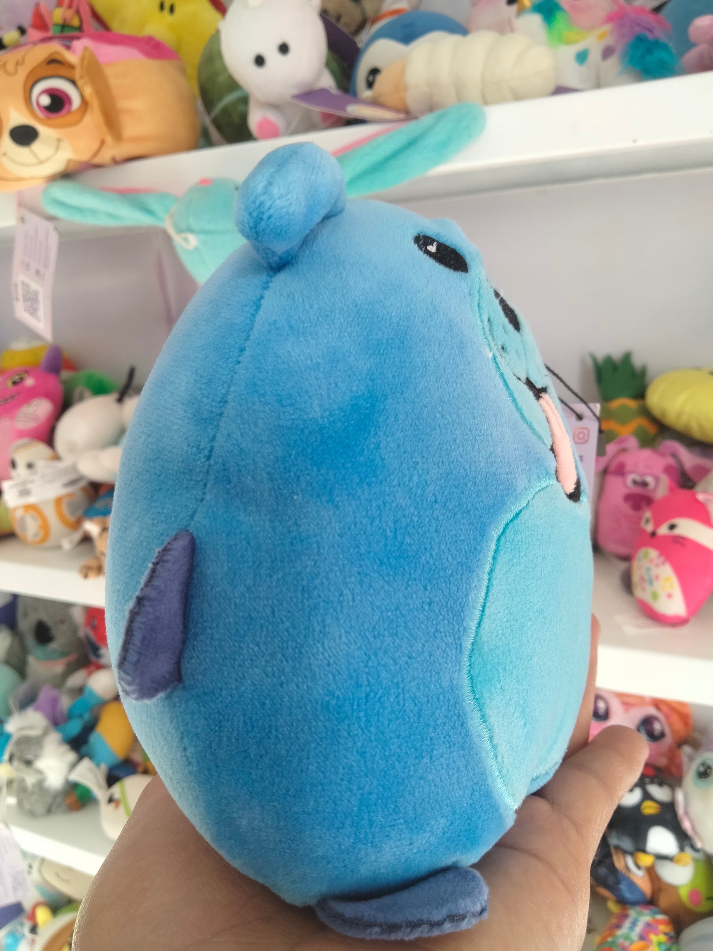 plush puppy dog prize pillow toy.