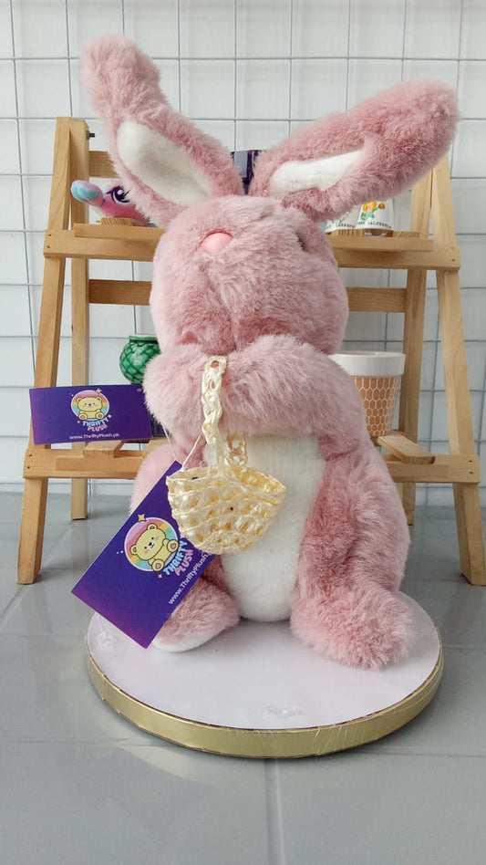 Pink Bunny Plush Toy.