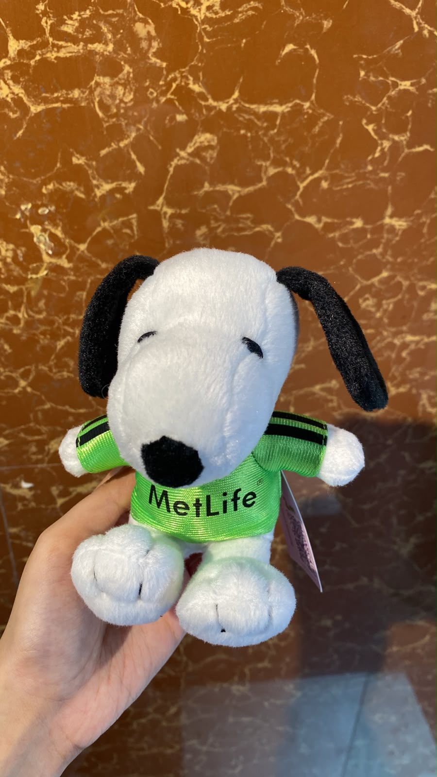Snoopy Soccer Player Promotional Plush Toy