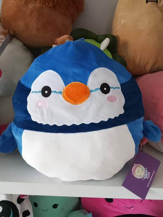 Squishmallows Babs the Blue Jay stuffed plush toy.