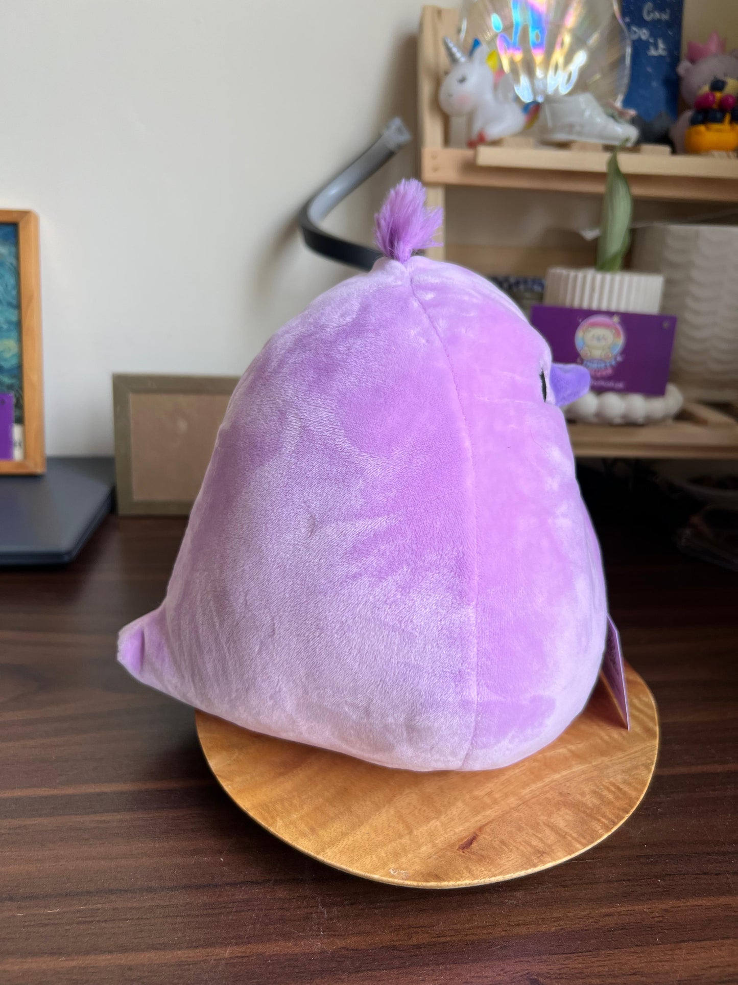 Squishmallows Purple Peep 8" Stuffed Plush Easter Chick Kellytoy