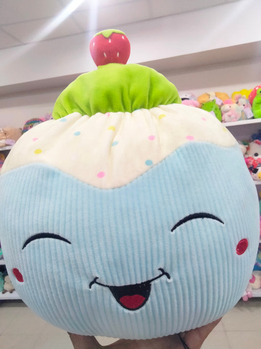 Plush Toy Sshaped Like A Cupcake