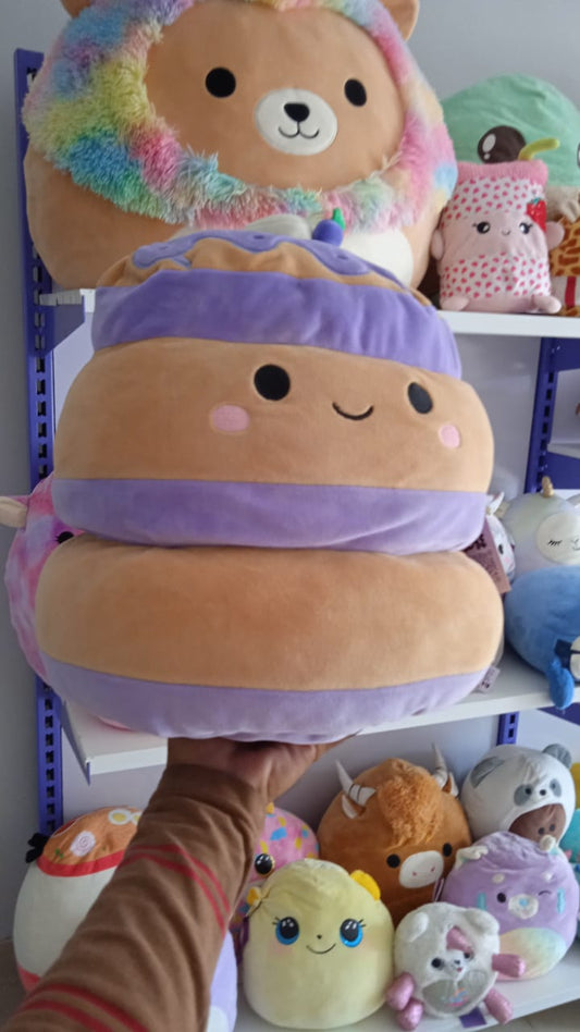 Squishmallows Paden Blueberry Pancake plush toy.