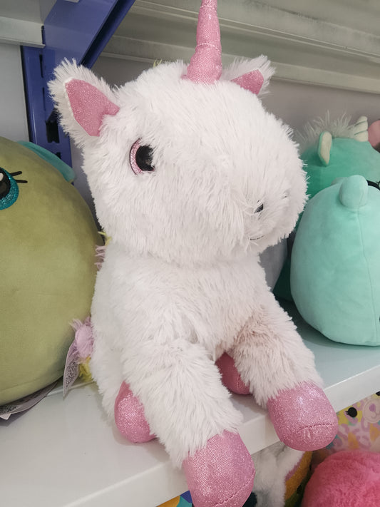 Dan Dee Large Sparkly Plush Unicorn Toy
