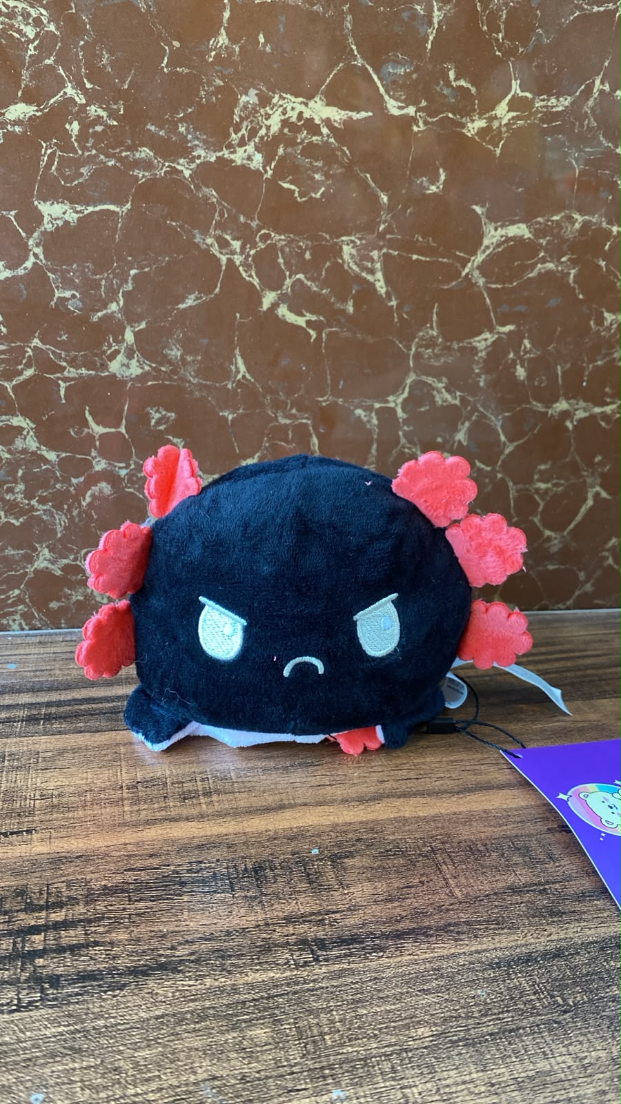 TeeTurtle Reversible Axolotl Plushie