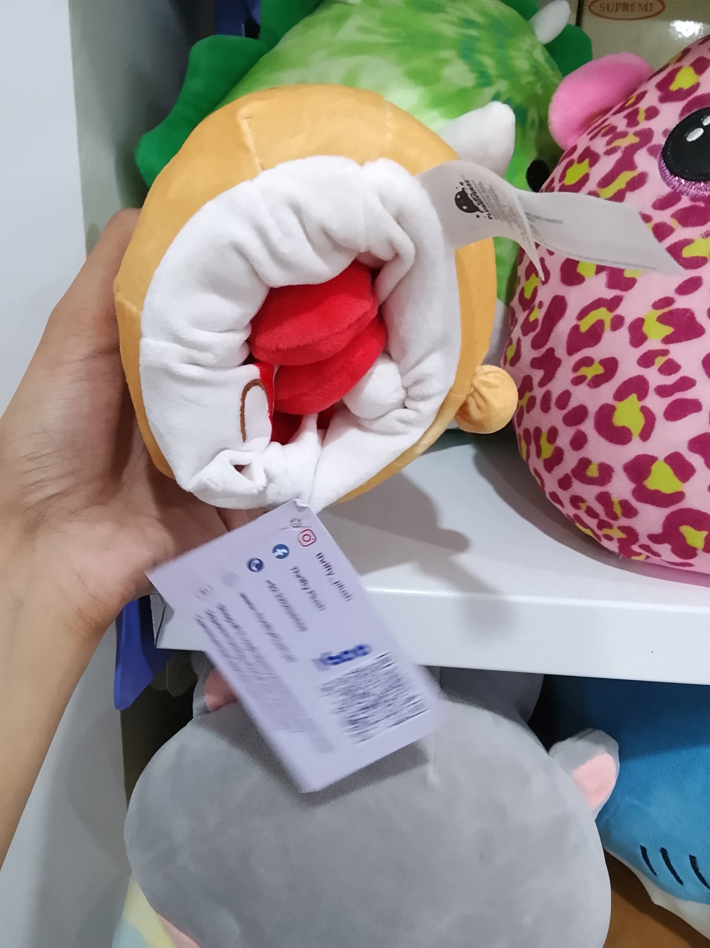 Gingerbread My Melody Reversable Plush Toy