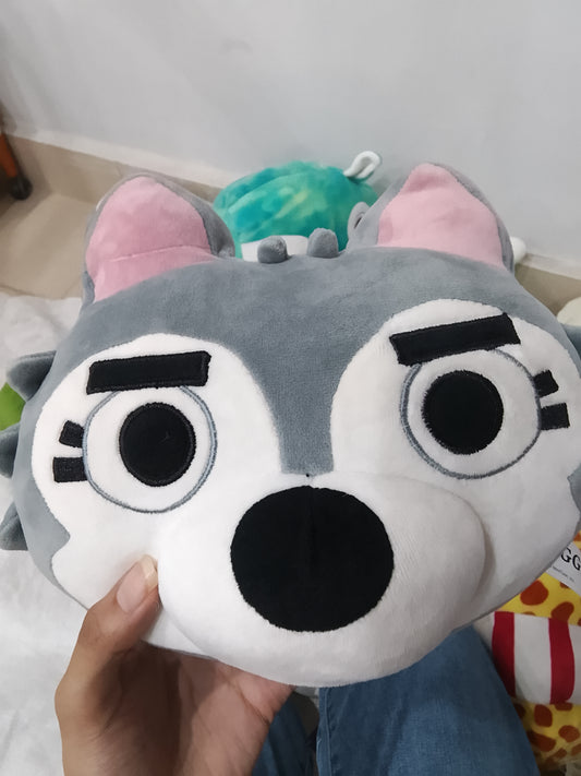 Piggy DoughMigos Willow pillow plush.