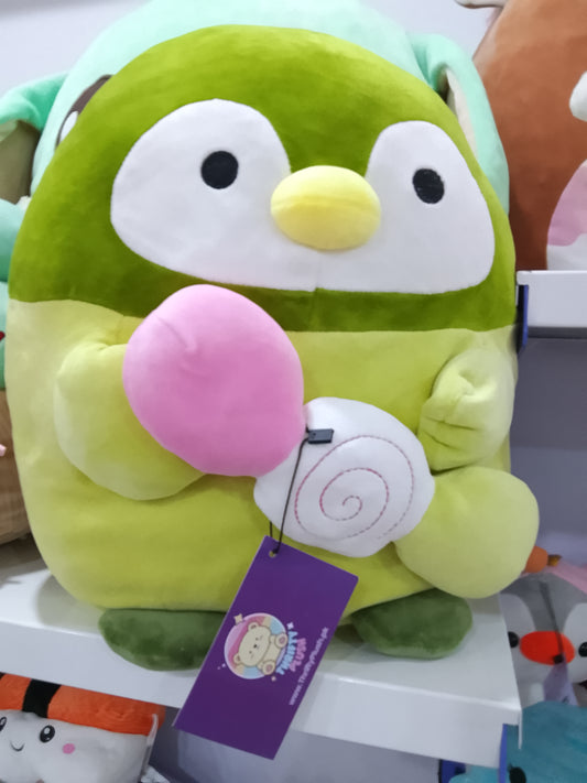 Takashoji Green Tea Penguin Plush Toy
